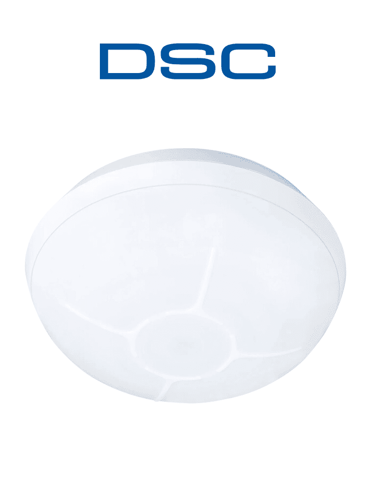 DSC PG9872 - Detector de Movimiento 360° interior de largo alcance con tecnología Power G para techo compatible con NEO,PRO,Qolsys e IoTega #DSCDEALS #MCI2