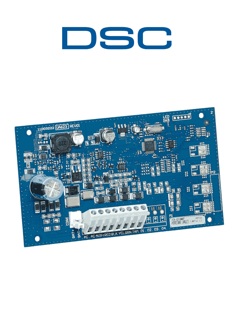 DSC HSM2300 - Módulo Fuente de Alimentación 12 VCD @ 1A  compatible con panel NEO, PRO 