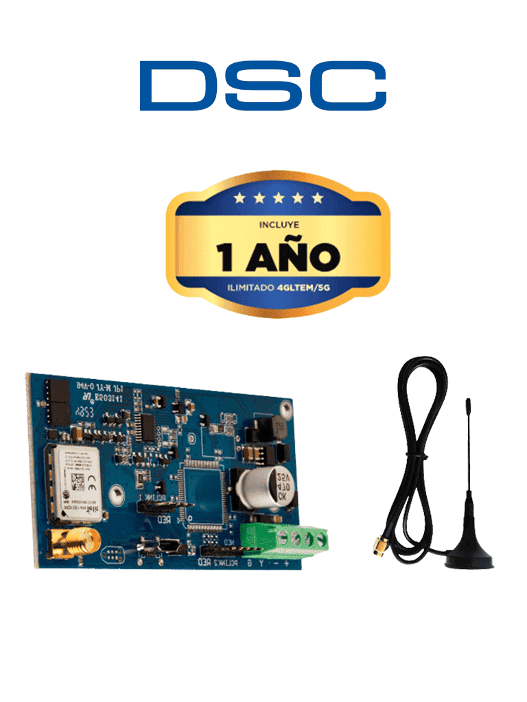 DSC LE4050M - Comunicador celular DSC Conecct dual SIM 5G/LTE compatible con PowerSeries y Power Series Neo #PLANDEBENEFICIOS #DSCDEALS #DSCHOTDEALS