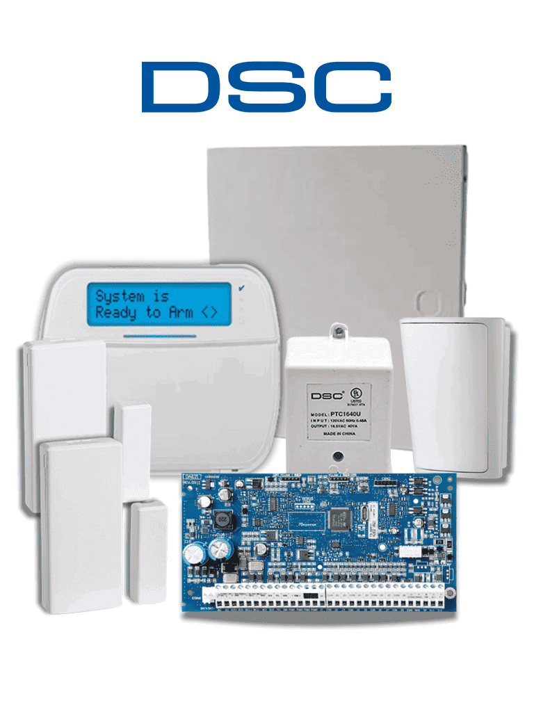 DSC NEO-RF-LCD-SB - Paquete NEO con 32 Zonas/ Panel HS2032/ Teclado Alfanumérico HS2LCDRF9 N / Gabinete GMX003 / 2 Contactos Inalámbricos PG9303 / 1 Detector de Movimiento PG9914 / Transformador/Sin Batería/  #PLANDEBENEFICIOS #LEÓN