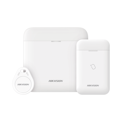   (AX PRO) KIT de Alarma AX PRO para RONDINES / Incluye: 1 Hub con bateria de respaldo / 1 Lector Tag / 1 Tag / Compatible con Hik-Connect P2P