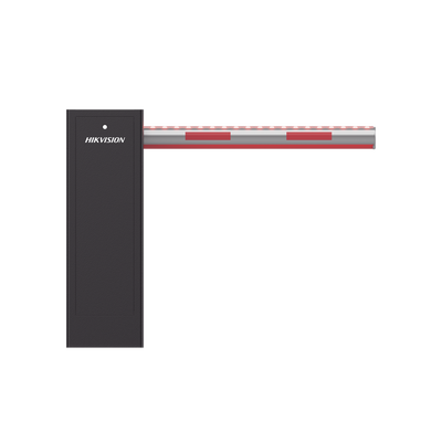 Barrera Vehicular DERECHA / Brazo Iluminado Rojo/Verde de 4 mts Incluido  / 3 Seg para Apertura / Cierre Automático con Tiempo Configurable / 2,500,000 MCBF / Compatible con Cualquier Control de Acceso