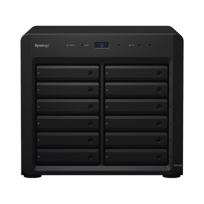 Unidad de expansión con 12 bahías / Hasta 216 TB 