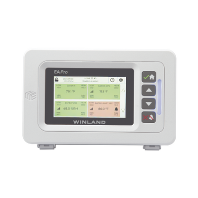 Monitor IP de temperatura de 34 zonas para condiciones críticas y extremas, soporta 4 cableadas y 30 inalámbricas.