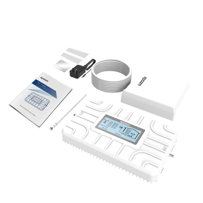 Kit Amplificador de Señal Celular 5G / Mejora las llamadas convencionales y VoLTE / Soporta los datos de las tecnologías 2G, 3G, 4G y 5G de TELCEL, AT&T, MOVISTAR y OMV de Altán / Cubre hasta 200 m2.