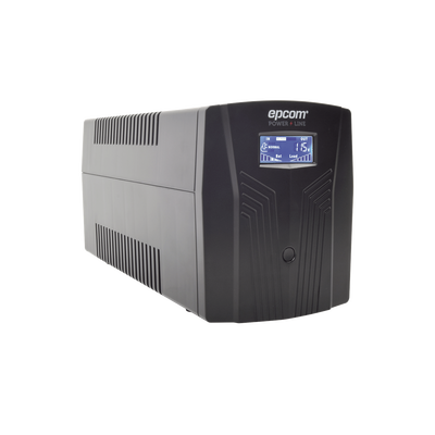 UPS de 1200VA/720W / Topología Línea Interactiva / Entrada y Salida 120 Vca / Clavija NEMA 5-15P / 6 Tomas NEMA 5-15R 