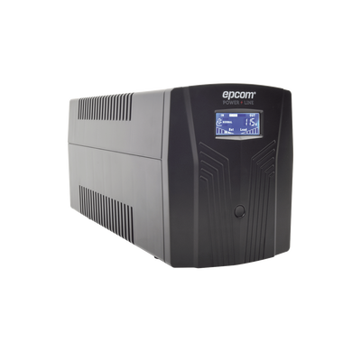 UPS de 1500VA/900W / Topología Línea Interactiva / Entrada y Salida 120 Vca/ Clavija NEMA 5-15P / 6 Tomas NEMA 5-15R 