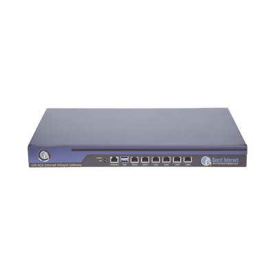  Hotspot para la venta de códigos de Internet, Throughput 600 Mbps, balanceo de carga, configuración mediante WIZARD