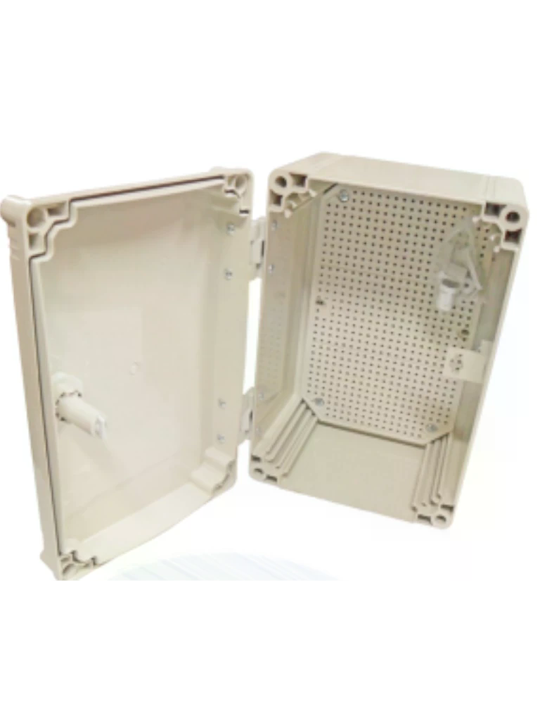 SBE TECH - OP605019 Gabinete plastico para exterior ,  con medidas  60 cm x 50 cm x 19 cm