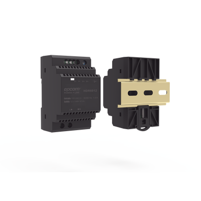 Fuente de Poder Industrial Entrada: 100-240 Vca / Salida: 15 Vcc/ 4 A/ 60 W/ Riel Din 