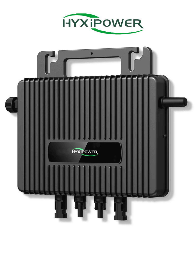 HYXIPOWER HYXM1000S - Microinversor Residencial / Potencia Salida 1000W / Comunicación SUB-1G / Conexión Hasta 2 Módulos /Protección IP67 / Diseño Tipo Gancho / Plug & Play #SOLAR #MCI1