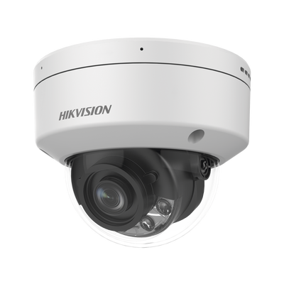 Domo IP 8 Megapixel / Lente Fijo 4 mm / 40 mts IR EXIR / IK10 / IP67 / Detección Facial / WDR 120 dB / DeepinView / Búsqueda por Atributos / Heat Map 