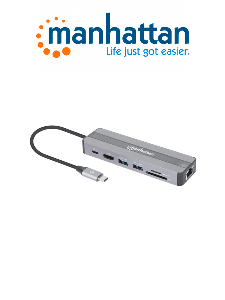 MANHATTAN - 151962	Adaptador DisplayPort M a VGA H 15cm