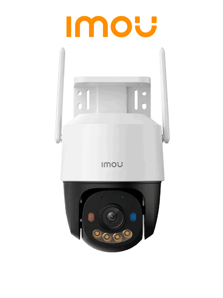 IMOU Cruiser SC 5MP (IPC-K7FN-5H0WE ) - Cámara IP PT de 5 MP/ Wifi/ Full Color/Disuasión activa luces Rojo-Azul/ Audio 2 Vías/ 30 Metros Visión Nocturna/ Sirena de 110 dB/ Smart tracking/ Ranura para MicroSD/ IP66/ #TopIMOU #MICROSD #MCI1