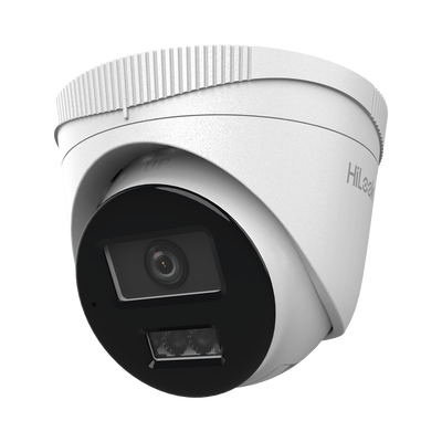 HiLook Series / Turret IP  de 4 Megapixel  / Lente 2.8 mm / 30 mts IR / Micrófono Integrado / Exterior IP67 / PoE / dWDR / H.265+ / ONVIF