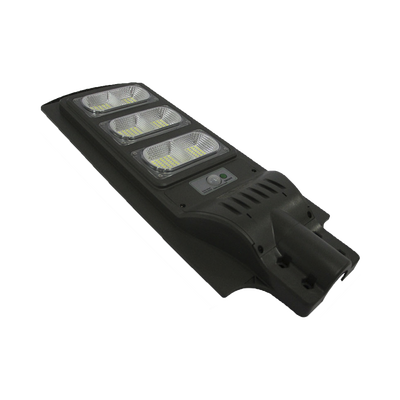 Alumbrado Publico con Panel Solar y Sensor de Movimiento de 120 W/ Luz 6 500 K / Dimensiones 625 x 240 mm / Ángulo de Luz 120°.