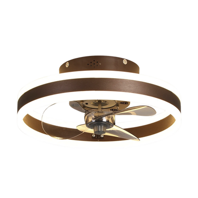 Ventilador de Techo con Luminario LED de  110 V CA 50/60 Hz / 4500 Lm / 6500 - 4 000 - 2 700 K / 3 Tonos de Luz / 3 Velocidades / Dimeable.