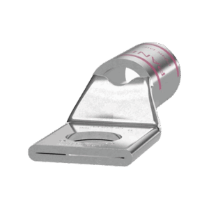 Zapata de compresión LCA1/0-3/8-X para cal. 1/0 Awg, Barreno para tornillo prisionero de 3/8, 10 Pz