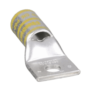 Zapata de compresión LCA250-38-X para cal. 250Kcm, Barreno para tornillo prisionero de 3/8, 10 Pz