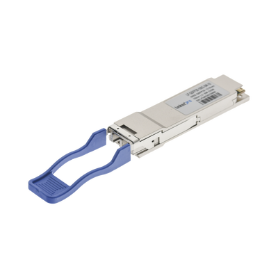 Transceptor Óptico QSFP28 (Mini-Gbic) / Monomodo 1310 nm / 100 Gbps / 100GBASE-LR4 / Conectores LC/UPC Dúplex / DDM / Hasta 10 km