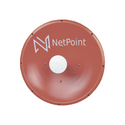 Antena altamente Direccional / 4 ft / 4.9-6.4 GHz / Diseñada para ambientes salinos / Ganancia 37 dBi / SLANT de 45 ° y 90 ° / Incluye radomo, jumper y montaje de acero inoxidable. 