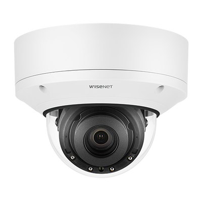 Cámara Domo 2MP con IA / Lente Motorizado de 4..38 a 9.33 mm / P-Iris, WDR 120dB / Ranura SD / Protección IP52 e IK10