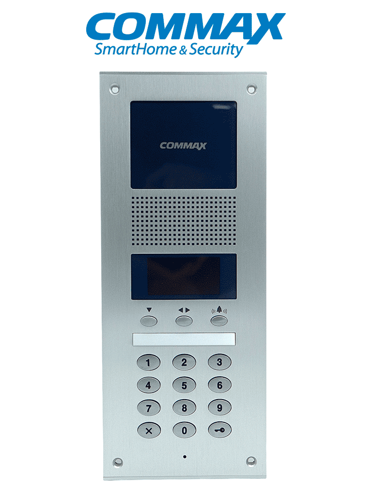 COMMAX DR2AG - Panel de audio para edificios departamentales, Fraccionamientos, cotos, etc. desde 4 hasta 1000 auriculares / Conexión por 2 hilos de Distribuidor con Auricular/ #Audiogate