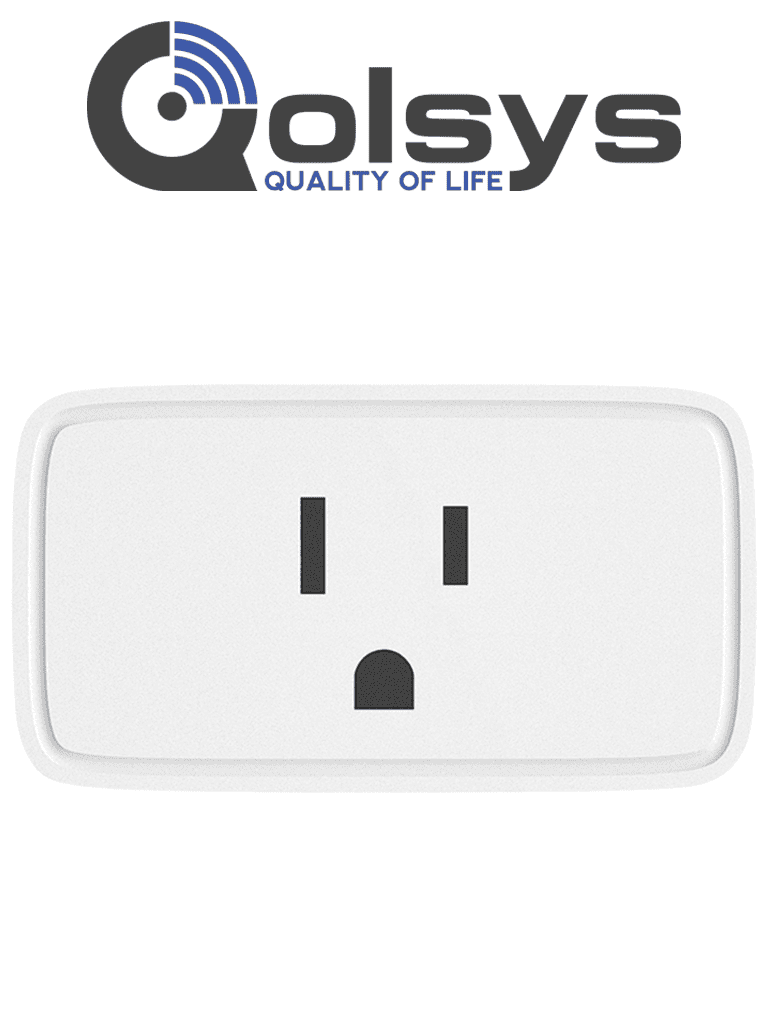 QOLSYS Enchufe Inteligente - QOLSYS Enchufe Inteligente #IQ 