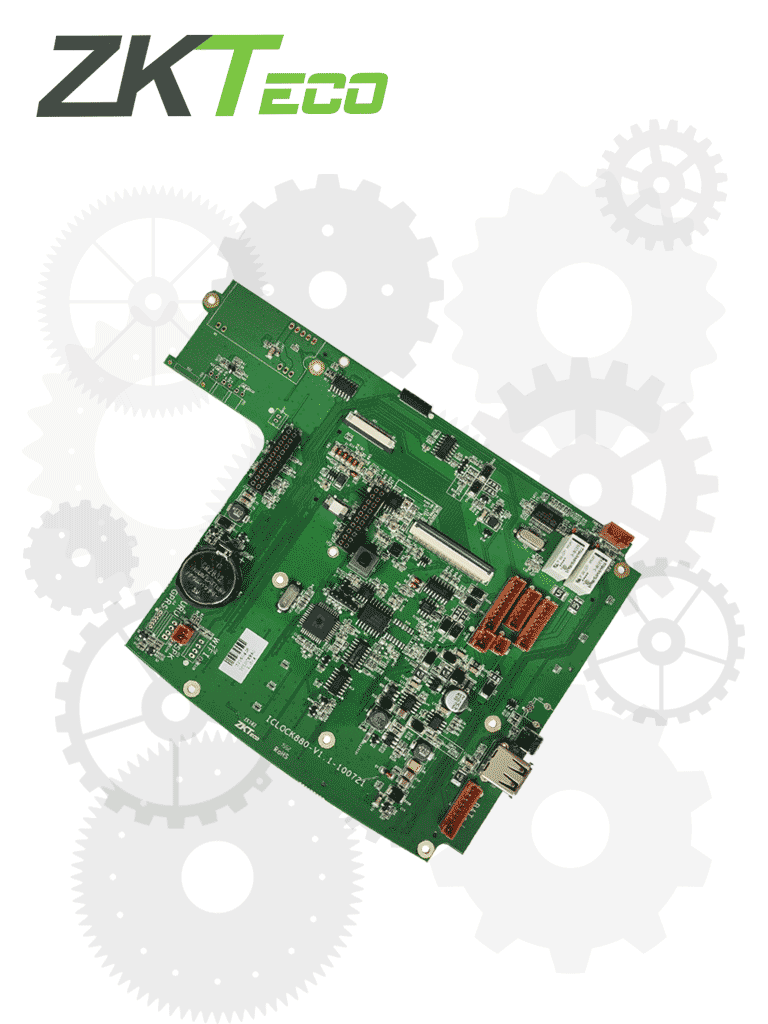 ZK -TARJETA PRINCIPAL PARA MODELO ICLOCK880 CLAVE 74078 