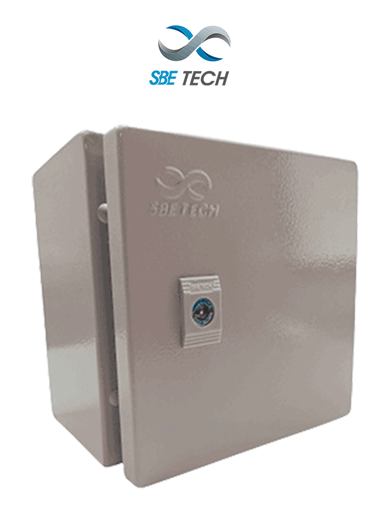 SBE TECH SBE-252015 Gabinete metálico / Alto 25.0 CM / Ancho 20.0 CM / Profundidad 15.0 CM / grado IP 65 NEMA 4