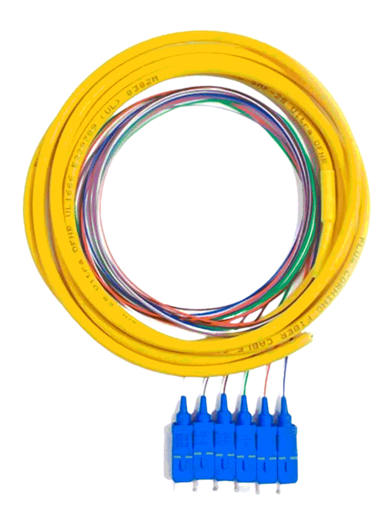 SBE TECH SBE-PIGSC2MSM6P Pigtail SC / MONOMODO 9/125 / 2 metros / 1pieza 