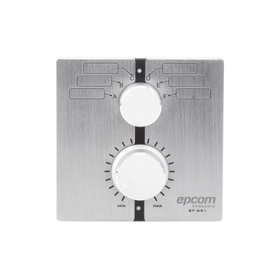 Control de  Volumen Remoto con Selector de Canales â”‚Compatible con Amplificador SF2240UC - SF4240UC