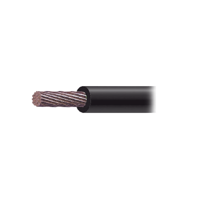 Cable Eléctrico de Cobre Recubierto THW-LS Calibre 2/0 AWG 19 Hilos Color Negro (1,000 metros).