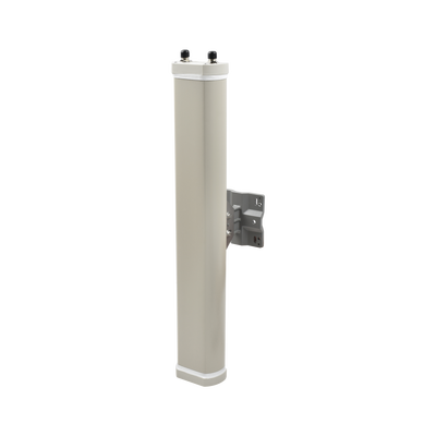 Antena Sectorial de 70° de Apertura en 2.4 GHz de 14 dBi  de Ganancia, Con 2 Conectores N-Hembra, Polaridad Cruzada