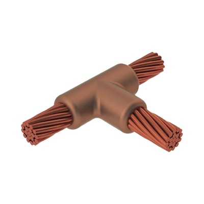 Molde para Soldadura Exotérmica tipo T para cable 2/0 AWG - 2/0 AWG. 