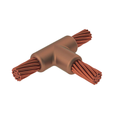 Molde para Soldadura exotemica tipo T para cable 4/0 AWG - 2AWG