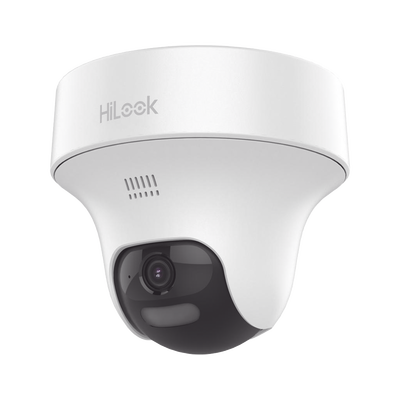 [Audio Bidireccional + Dual Light + ColorVu] Turret PT TURBOHD 2 Megapixel (1080p) / Lente 3.6 mm / 25 mts IR EXIR + 20 mts Luz Blanca / Micrófono y Bocina Integrado / Exterior IP67 / dWDR