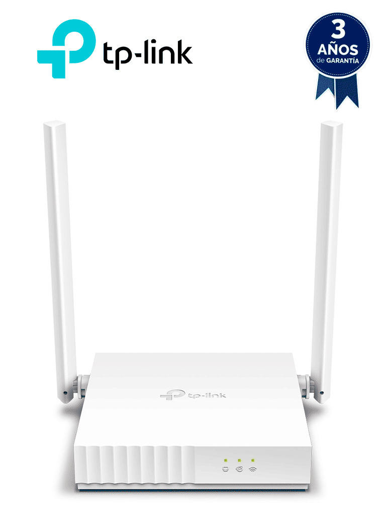 TP-LINK TL-WR820N -  Router inalámbrico WISP de 2.4 GHz de 300 Mbps con 2 antenas externas omnidireccionales de 5 dBi, 2 puertos LAN 10/100 Mbps y 1 puerto WAN 10/100 Mbps.#ANITPLI
