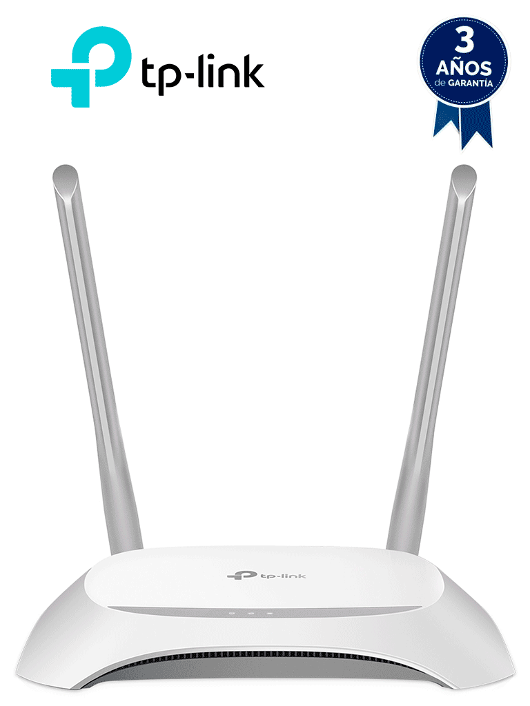 TP-LINK TL-WR840N - Router inalámbrico con velocidad de hasta 300Mbps, WiFi 4 802.11n/b/g en 2.4 GHz, 2 antenas con 4 modos: Router, Extensor de Rango, Punto de Acceso y WISP, 1 puerto WAN FE y 4 puertos LAN FE. #VIVA #ANITPLI