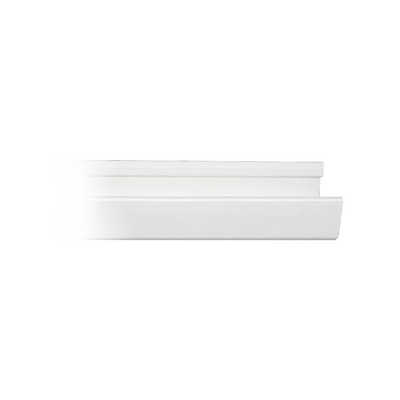 Canaleta blanca de PVC auto extinguible, con 2 plataformas, 4 cinthos TH 190, 2 thornillos 10 x 1 1/2”, 2 thorquetes TP2X. (9001-01250) 