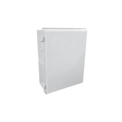 Gabinete Plástico para Exterior (IP65) de 350 x 460 x 165 mm Cierre por Broche. 