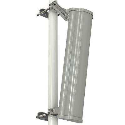 Antena sectorial de 90º, 5.1 a 5.8 GHz, Ganancia 17 dBi, Conector SMA-Hembra inverso, Jumpers y Montaje incluido 