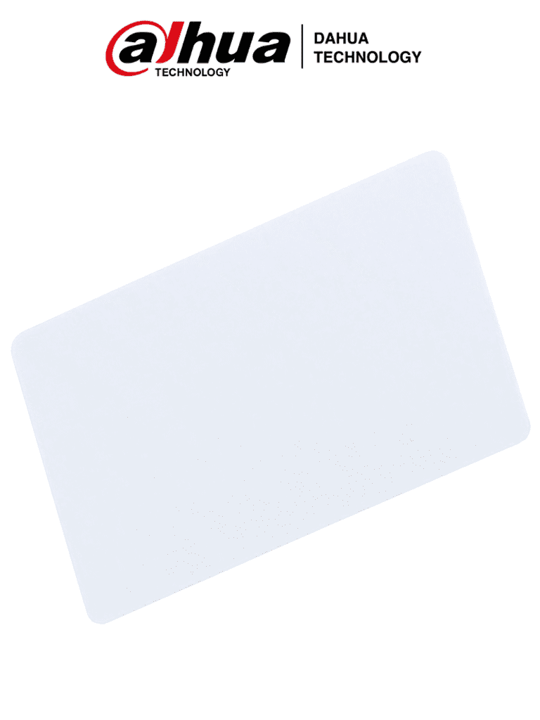 DAHUA IC-M1 - Tarjeta MIFARE 13.56 MHz/ IC Card/ PVC/ Rango de Letura de 2 a 8 cm/ 8 Kbit/ Para Control de Acceso, Identificaciones Corporativas, Transporte Urbano/ 