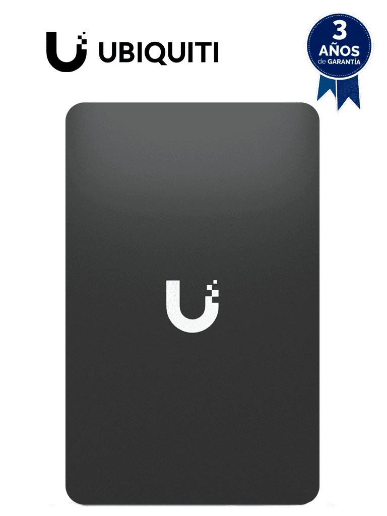 UBIQUITI UA-CARD - PAQUETE DE 20 PIEZAS , Tarjeta NFC para controles de acceso, lectoras e Intercom UNIFI, Encriptacion Multicapa para Evitar Duplicados, Protocolos: ISO/IEC 14443 Type A, MIFARE DESFire, UniFi Access Proprietary Security Protocol. #DA