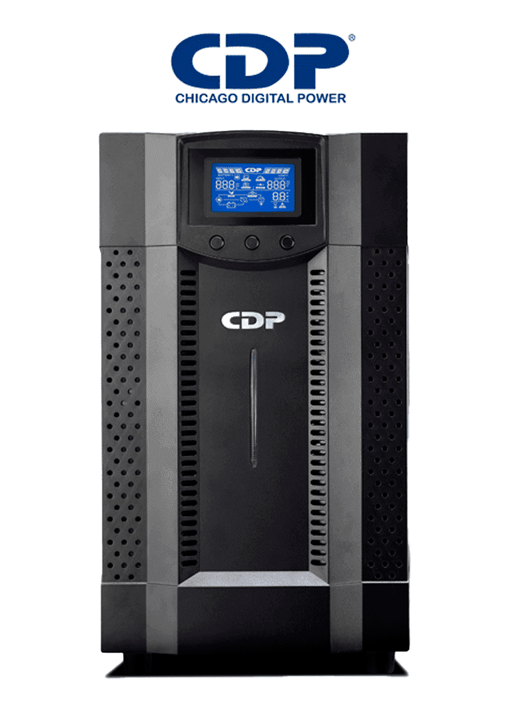 CDP UPO11-2 AX UPS Online / 2000VA / 2000W / 8 Terminales de las cuales 4 son programables / Pantalla LCD / Entrada para banco de baterías / Respaldo 6 minutos carga completa / REQUIERE CLAVIJA O ADAPTADOR NEMA 5-20R #CDPDL