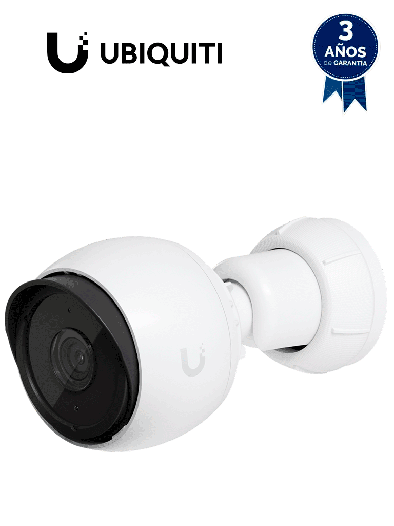 UBIQUITI UVC-G4-BULLET - Cámara IP bullet para exterior, 4 MP, Lente fijo, Iluminadores IR 9 mts, Micrófono integrado, Deteccion de eventos IA #UBI2 #MCI2