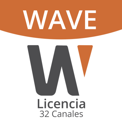 Licencia Wisenet Wave Para 32 Canales  de Grabador Hanwha 