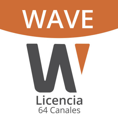 Licencia Wisenet Wave Para 64 Canales  de Grabador Hanwha 