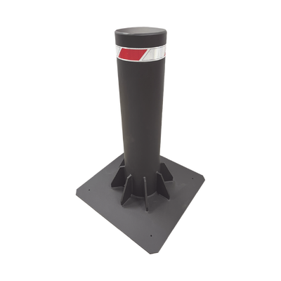 Bolardo Fijo de Alta Seguridad de 220 mm de Diámetro / Fabricado en Acero al Carbón 