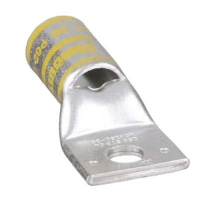 Zapata de compresión LCA250-38-X para cal. 250Kcm, Barreno para tornillo prisionero de 3/8, 1 Pz